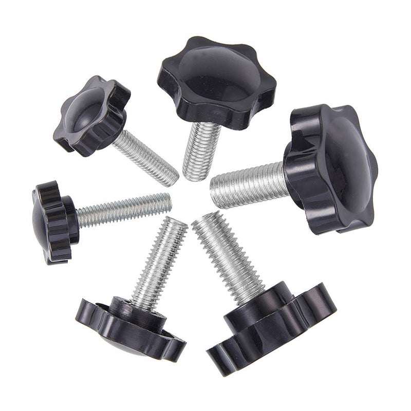 INCREWAY 24pcs Thumb Screw, M6/M8/M10x25mm Star Head Knob Tightening Screw Thumbscrew - Image 1